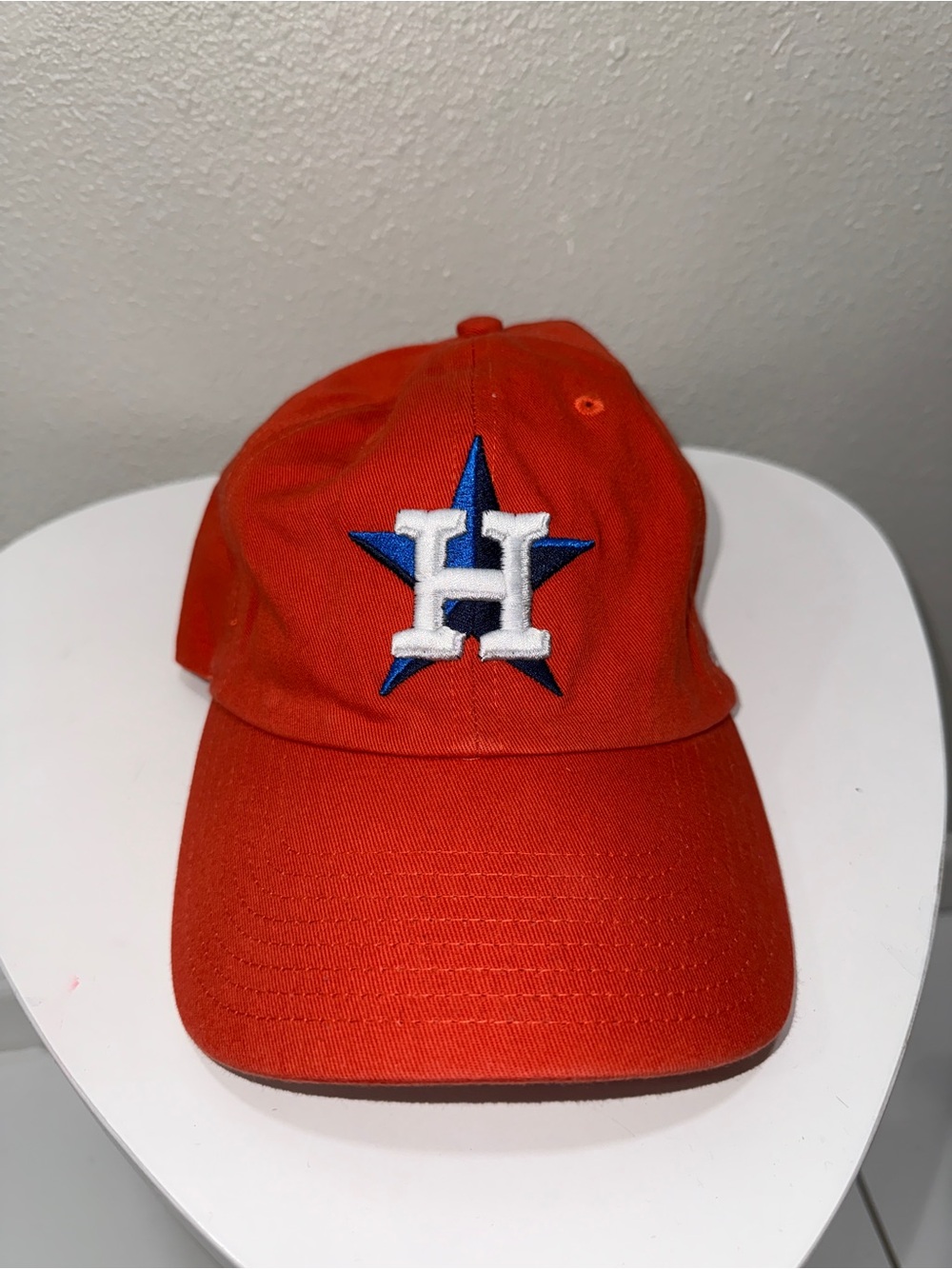 Houston Astros Orange Baseball Cap with Star H Embroidery